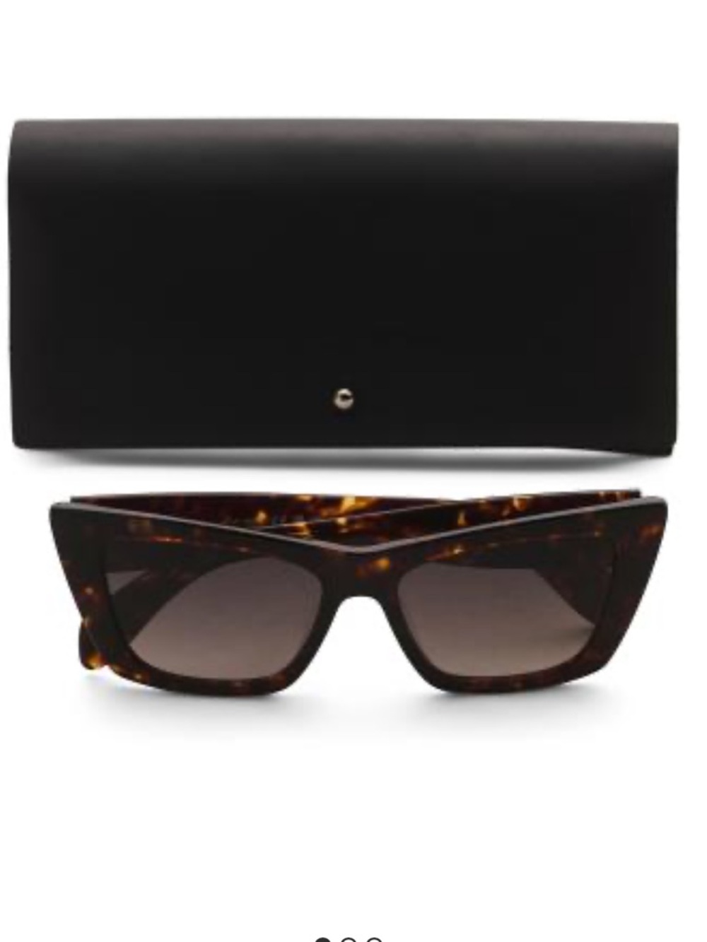 rag & bone Tortoiseshell Cat-Eye Sunglasses with Dark Lenses